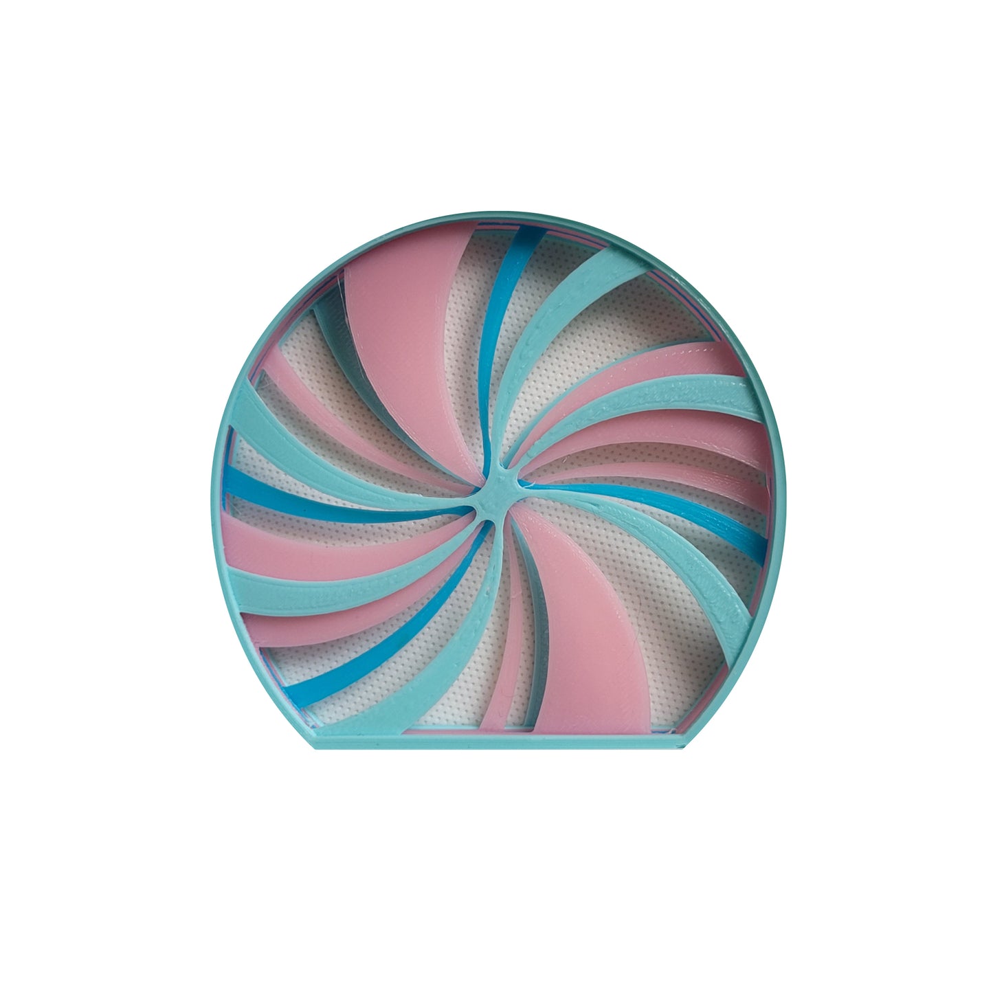 Mint Candy Swirl - Pink