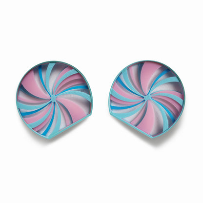 Mint Candy Swirl - Pink